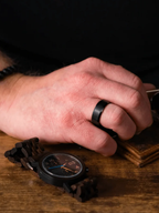 TUNGSTEN RING - CLASSIC BLACK