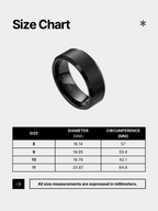 TUNGSTEN RING - CLASSIC BLACK