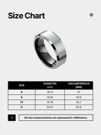 TUNGSTEN RING - SILVER