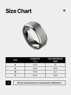 TUNGSTEN RING - GUNMETAL