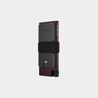 ALUMINUM SMART WALLET - REDWOOD