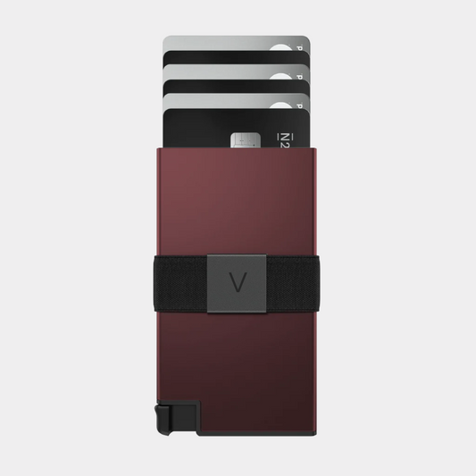 ALUMINUM SMART WALLET - REDWOOD