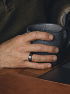 TUNGSTEN RING - CLASSIC BLACK