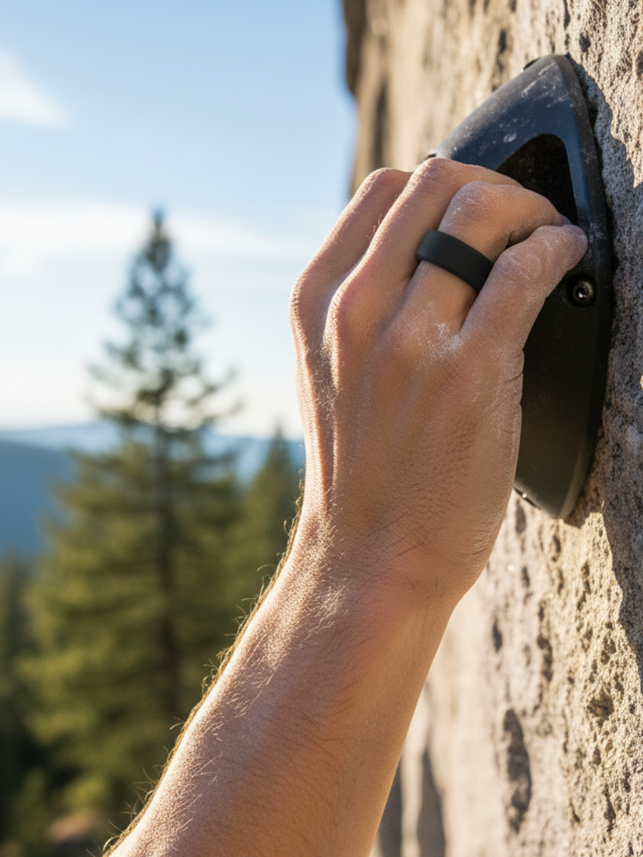SILICONE RING - CLASSIC BLACK