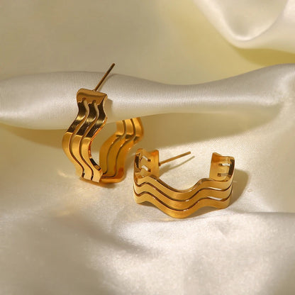 WAVE EARINGS