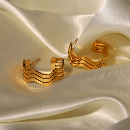 WAVE EARINGS