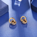 INTERLOCK EARINGS