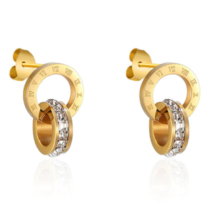 INTERLOCK EARINGS