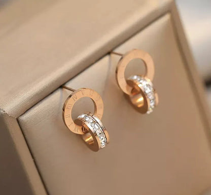 INTERLOCK EARINGS