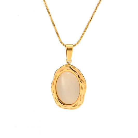 White Opal Necklace