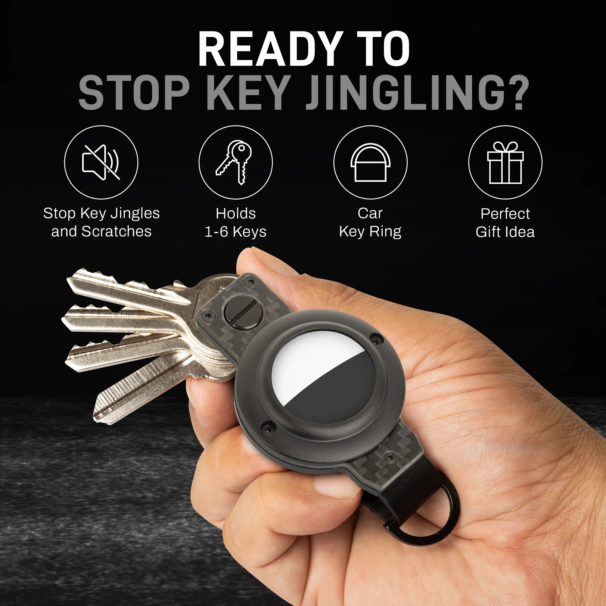 SMART KEYCASE AIRTAG - CARBON FIBER (LIMITED EDITION)