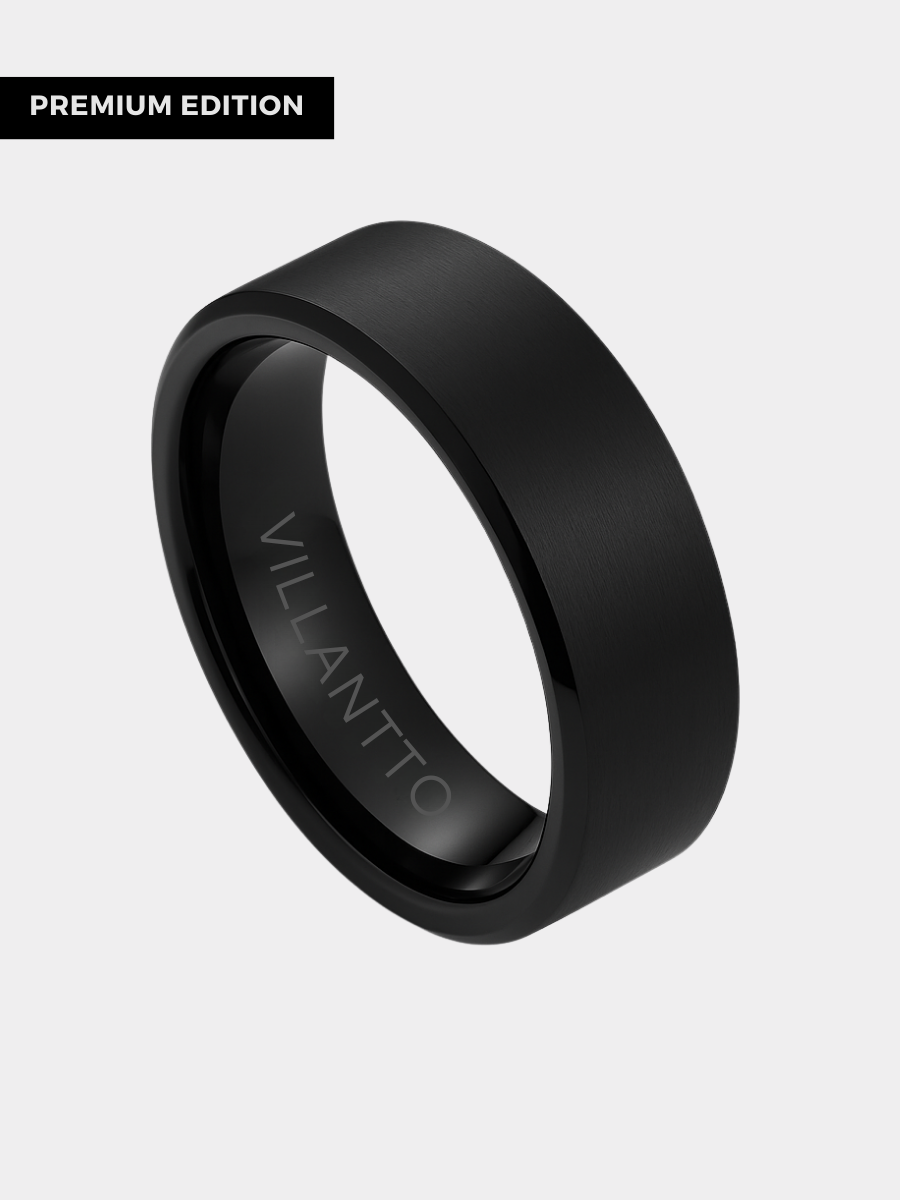 TUNGSTEN RING - MATTE BLACK