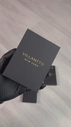 Villantto leather smart wallet for men in Pakistan – slim RFID-blocking wallet with AirTag slot, cash strap, and card holder - perfect gift for men in Pakistan
